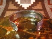 Antique 【Arrow Novelty】 Thunderbird Stamped Cuff  c.1920～