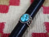 Vintage Navajo Split Shank Men's Ring w/Turquoise c.1950