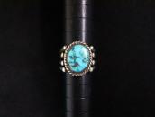 Vintage Navajo Split Shank Men's Ring w/Turquoise c.1950