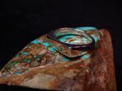 Joe H. Quintana Cochiti OLDPAWN Plain Silver Narrow Ring