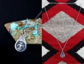 Vintage Hopi Thunderbird Overlay Small Top Necklace c.1965～
