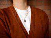 Vintage Hopi Thunderbird Overlay Small Top Necklace c.1965～