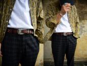 Hand Made Custom Leather Belt 【Ranger Belt】