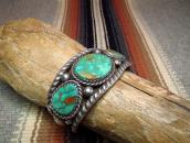 【Austin Wilson】 Heavy Wide Cuff w/3 Royston TQ  c.1950