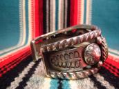 【Austin Wilson】 Heavy Wide Cuff w/3 Royston TQ  c.1950