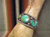 【Austin Wilson】 Heavy Wide Cuff w/3 Royston TQ  c.1950