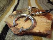 Vintage Casted Naja Necklace w/【JHQ】 Silver Beads  c.1965～