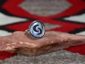 【Bernard Dawahoya】Hopi Hummingbirds Overlay Ring c.1960