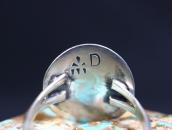 【Bernard Dawahoya】Hopi Hummingbirds Overlay Ring c.1960