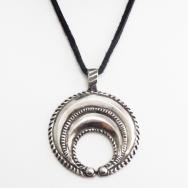 【Ernie Lister】 Navajo Chiseled Morgan Dollar Coin Naja Top