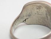 【Leroy Thomas】 Vintage Navajo Tracks style Ring  c.1975～