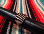 【Leroy Thomas】 Vintage Navajo Tracks style Ring  c.1975～