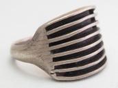 【Leroy Thomas】 Vintage Navajo Tracks style Ring  c.1975～