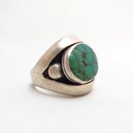 Frank Patania Sr Vintage Splitshank Ring w/TQ  c.1950