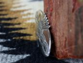 【U.S.NAVAJO 70 / NAVAJO GUILD】 Stamped Silver Pin  c.1941