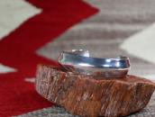Vintage Navajo/Pueblo Repoused Silver Cuff Bracelet in 1994