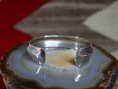 Vintage Navajo/Pueblo Repoused Silver Cuff Bracelet in 1994