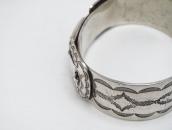 Antique Navajo Belt Buckles Silver Cuff w/Turquoise c.1930～