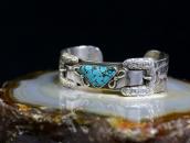 Antique Navajo Belt Buckles Silver Cuff w/Turquoise c.1930～