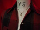 Vintage 14K Gold Jesus Medallion Fob Necklace