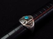 Antique Thunderbird Applique Cigar Band Ring w/TQ  c.1925～