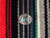 Antique Thunderbird Applique Cigar Band Ring w/TQ  c.1925～