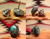 Vintage Silver Pin w/Gem Grade #8 TQ  c.1940～