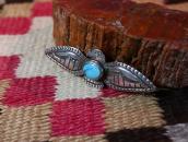 【Ganscraft】Atq Thunderbird Shape IngotSilver Pin w/TQ c.1930