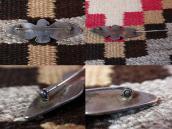 【Ganscraft】Atq Thunderbird Shape IngotSilver Pin w/TQ c.1930