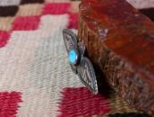 【Ganscraft】Atq Thunderbird Shape IngotSilver Pin w/TQ c.1930