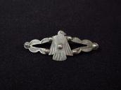 Antique Stamped Silver Thunderbird Applique Pin  c.1925～