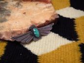 Antique Stamped Thunderbird Shape Silver Pin w/TQ  c.1935～