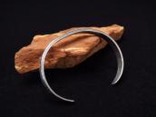 【GARDEN OF THE GODS】 Atq 卍 Stamped Ingot Silver Cuff  c.1935