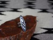 【Bernard Dawahoya/Hopi Crafts】Vtg Overlay Small Ring  c.1960