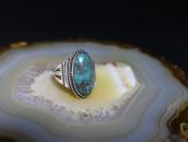 Vtg Navajo Ring w/Replaced Gem Calico Lake Turquoise c.1955～