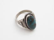 Vtg Navajo Ring w/Replaced Gem Calico Lake Turquoise c.1955～