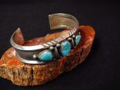 Vintage Navajo Gem Grade #8 Turquoise Cuff Bracelet  c.1950～