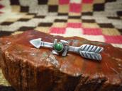 Atq HandMade Arrow & 卍 Shape Silver Small Pin w/TQ  c.1920～