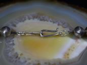 Vintage Stamped "Navajo Pearl" GradientSize Necklace c.1950～