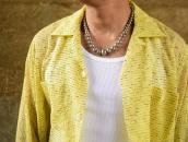 Vintage Stamped "Navajo Pearl" GradientSize Necklace c.1950～