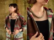 Vintage Stamped "Navajo Pearl" GradientSize Necklace c.1950～