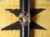Vtg 【United States Marine Corps】 Navajo Casted Ring  c.1960～