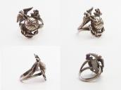 Vtg 【United States Marine Corps】 Navajo Casted Ring  c.1960～