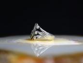 Antique Navajo / Pueblo Coiled Rattlesnake Face Ring c.1920～