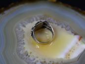Antique Navajo / Pueblo Coiled Rattlesnake Face Ring c.1920～