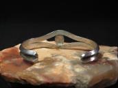 Vintage Navajo Cuff Bracelet w/Gem Persian Turquoise c.1965～