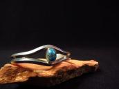 Vintage Navajo Cuff Bracelet w/Gem Persian Turquoise c.1965～