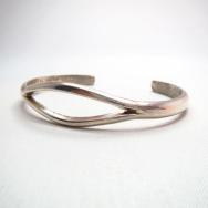 Joe H. Quintana Cochiti Narrow Split Wire Bracelet