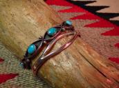 Joe H. Quintana Cochiti Narrow Split Wire Bracelet