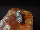 Antique 卍 & Arrow Stamped Small Pin Brooch  c.1930